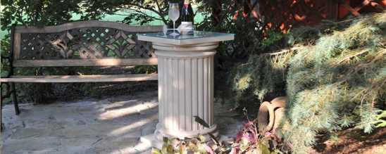 Beschichtete Säulen für den Außenbereich - auch mit LED Beleuchtung Beschichtete Säulen für den Außenbereich - auch mit LED Beleuchtung